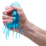 NeeDoh Jelly Squish - Stretchy Jellyfish Toy with Glitter Filling, Sensory Toys