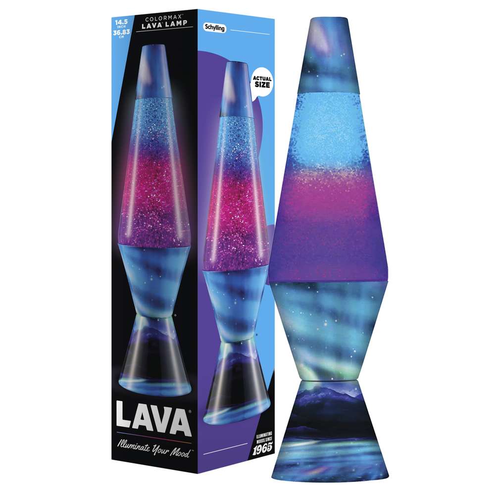 Lava Lamp Northern Lights - Damaged Box