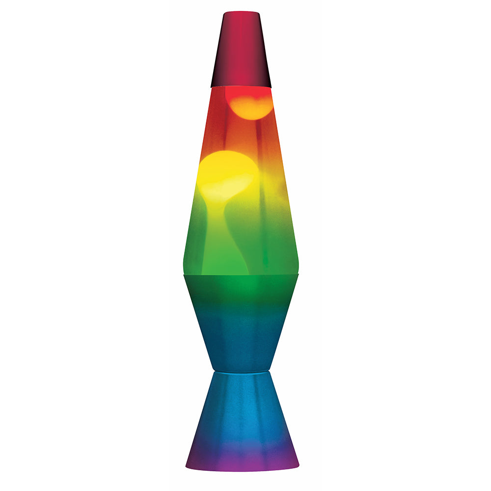 Lava Lamp Rainbow - 14.5" - Damaged Box