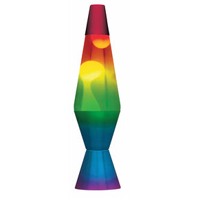 Lava Lamp Rainbow - 14.5" - Damaged Box