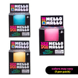 NeeDoh Mello Mallo Classic Groovy Soft Pastel Marshmellow Squishy