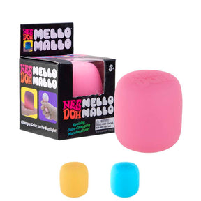 NeeDoh Mello Mallo Classic Groovy Soft Pastel Marshmellow Squishy