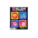 NeeDoh Swirl Teenie Classic Groovy Glob Marbled Look Stress Ball 4 Pack