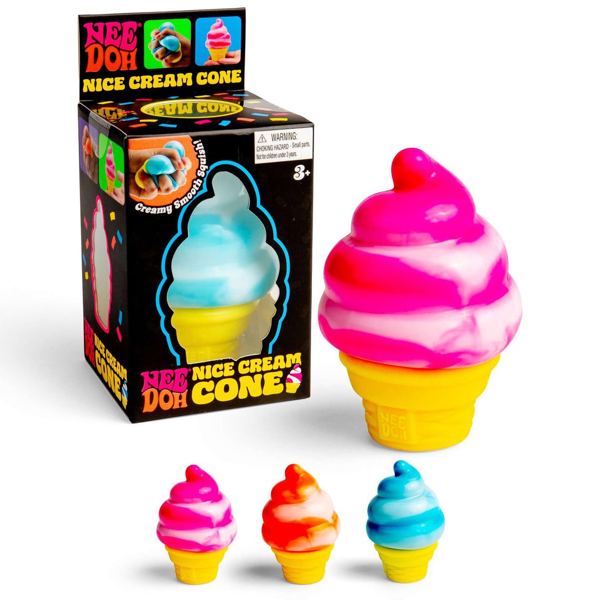 NeeDoh Nice Cream Squishy Fidget Toy for Kids