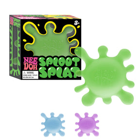 NeeDoh Sploot Splat Super Solid Squish Stretchy Sensory Fidget Toy