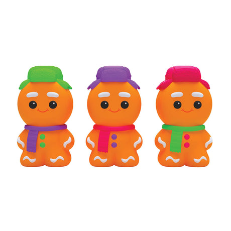 NeeDoh Ginger Glowman Christmas Fidget Toy