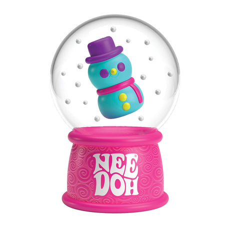 NeeDoh Christmas Snow Globe Fidget Toy For Kids