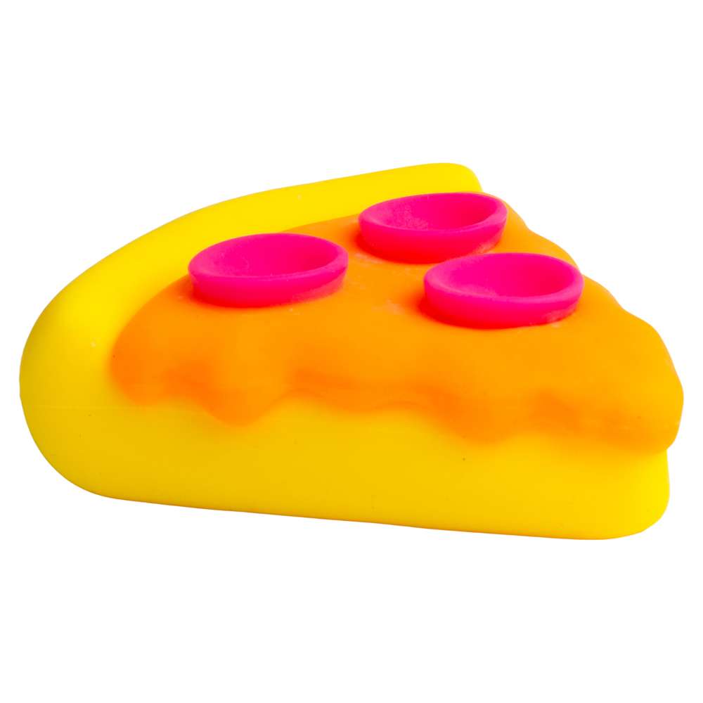 NeeDoh Squeezza Classic Groovy Pizza Shaped Sensory Toy Squishy