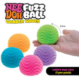 NeeDoh Fuzzball Wonder Waves Velvet Squeeze Soft-Cloud Sensory Squishy