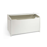 Tidlo White Toy Chest - Storage Box with Soft-Close Lid, Wooden Chests for Toys