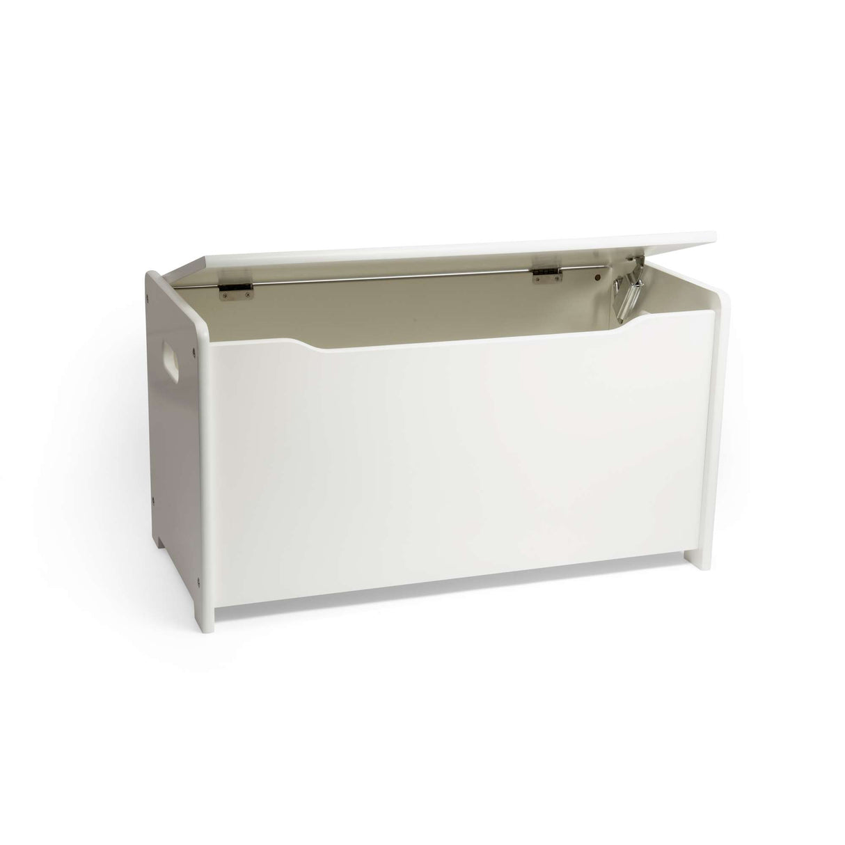 Tidlo White Toy Chest - Storage Box with Soft-Close Lid, Wooden Chests for Toys