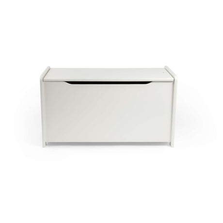 Tidlo White Toy Chest - Storage Box with Soft-Close Lid, Wooden Chests for Toys