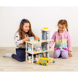 Tidlo Playtime Hospital-Children's Roleplay Toys, Kids' Wooden Pretend Play Sets