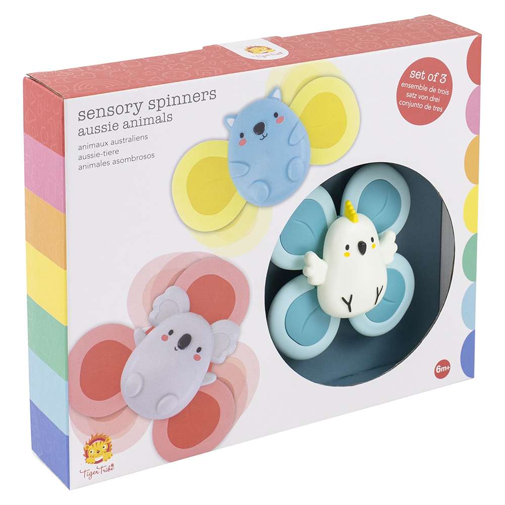 Sensory Spinners - Aussie Animals - DAMAGED BOX