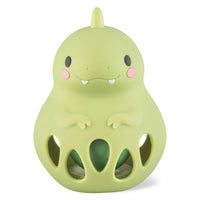 Tiger Tribe Silicone Rattle - Dino