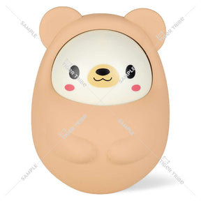 Tiger Tribe Roly Poly Bear- Baby Sensory Toy, Self-Righting Infant Wobble Toys