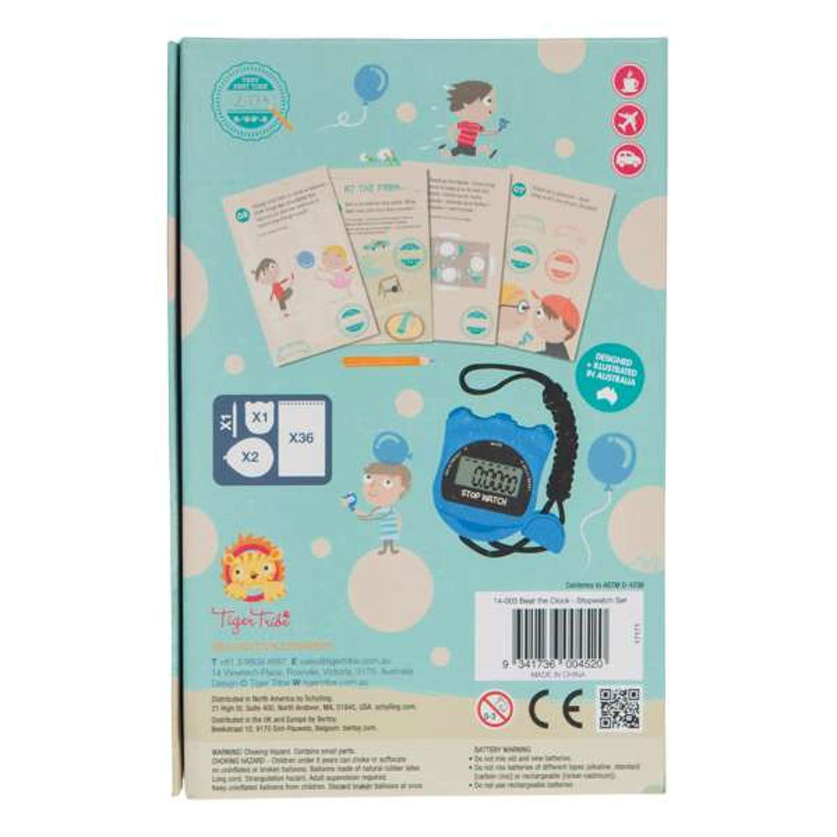 Beat the Clock - Stopwatch Set - Damaged Box