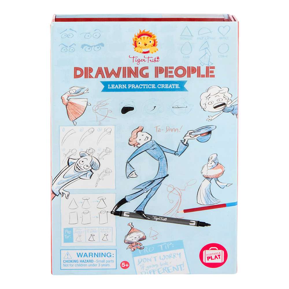 Drawing People - Learn. Practice. Create - Damaged Box