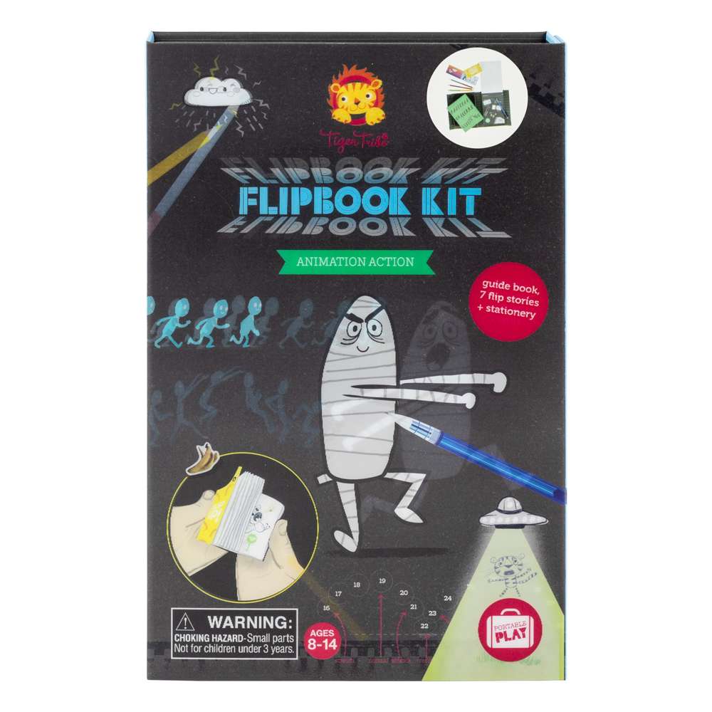 Flip Book Kit - Animation Action - Damaged Box