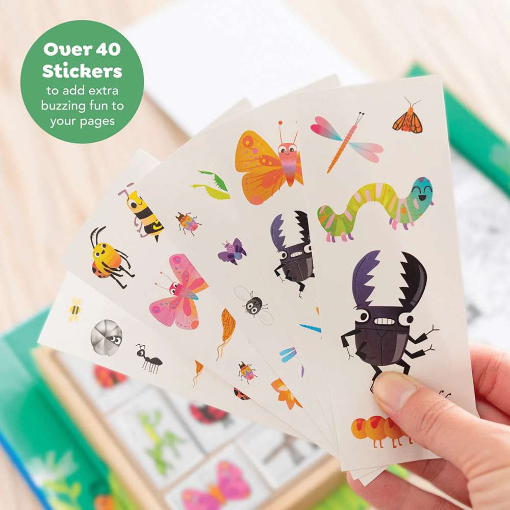 Colouring Set - Backyard Bugs