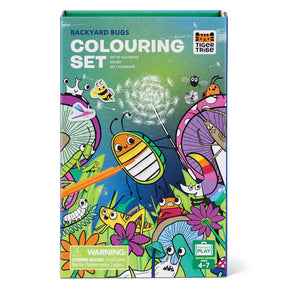 Colouring Set - Backyard Bugs