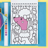 Colour by Numbers - Rainbow Garden