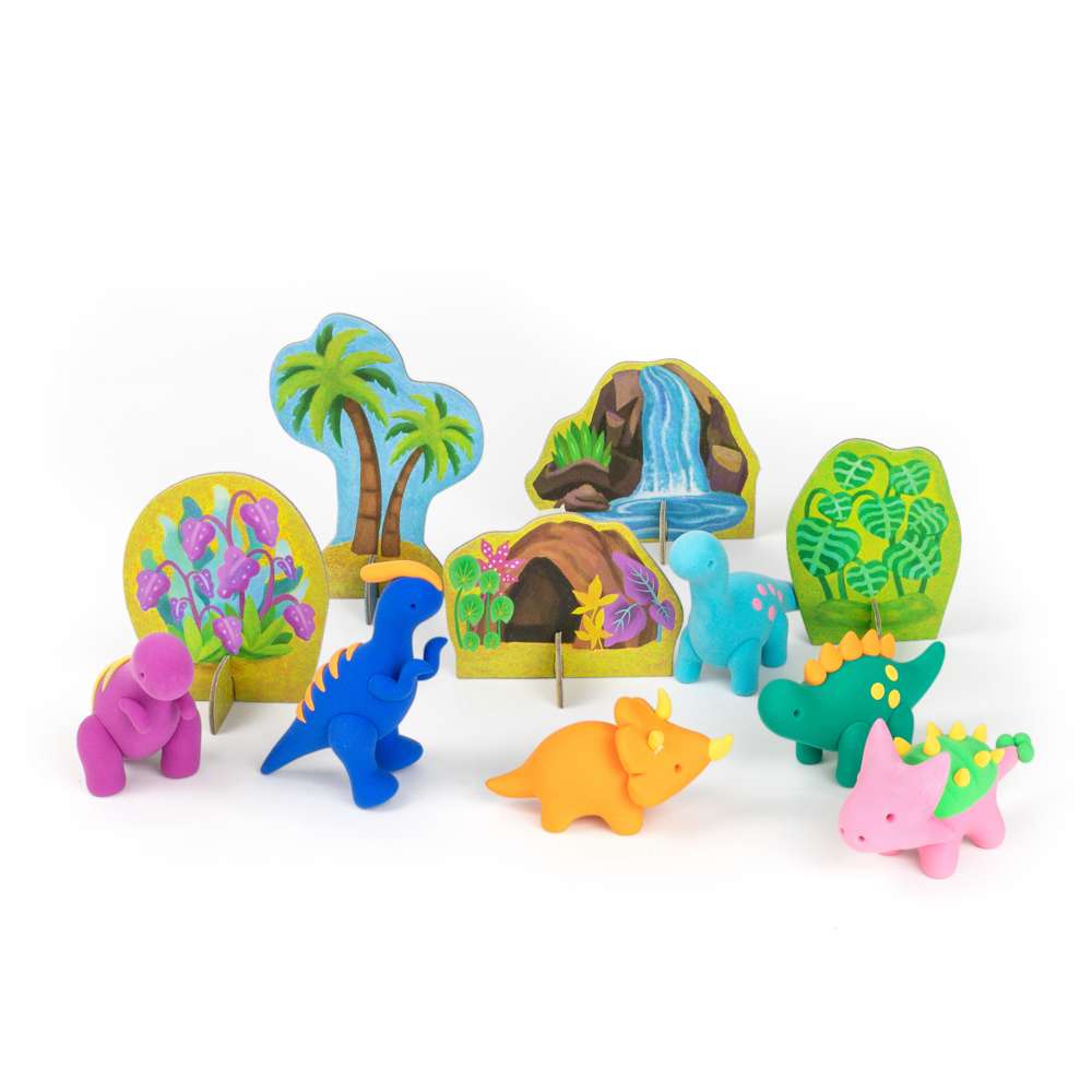 Claytopia Dinosaur World