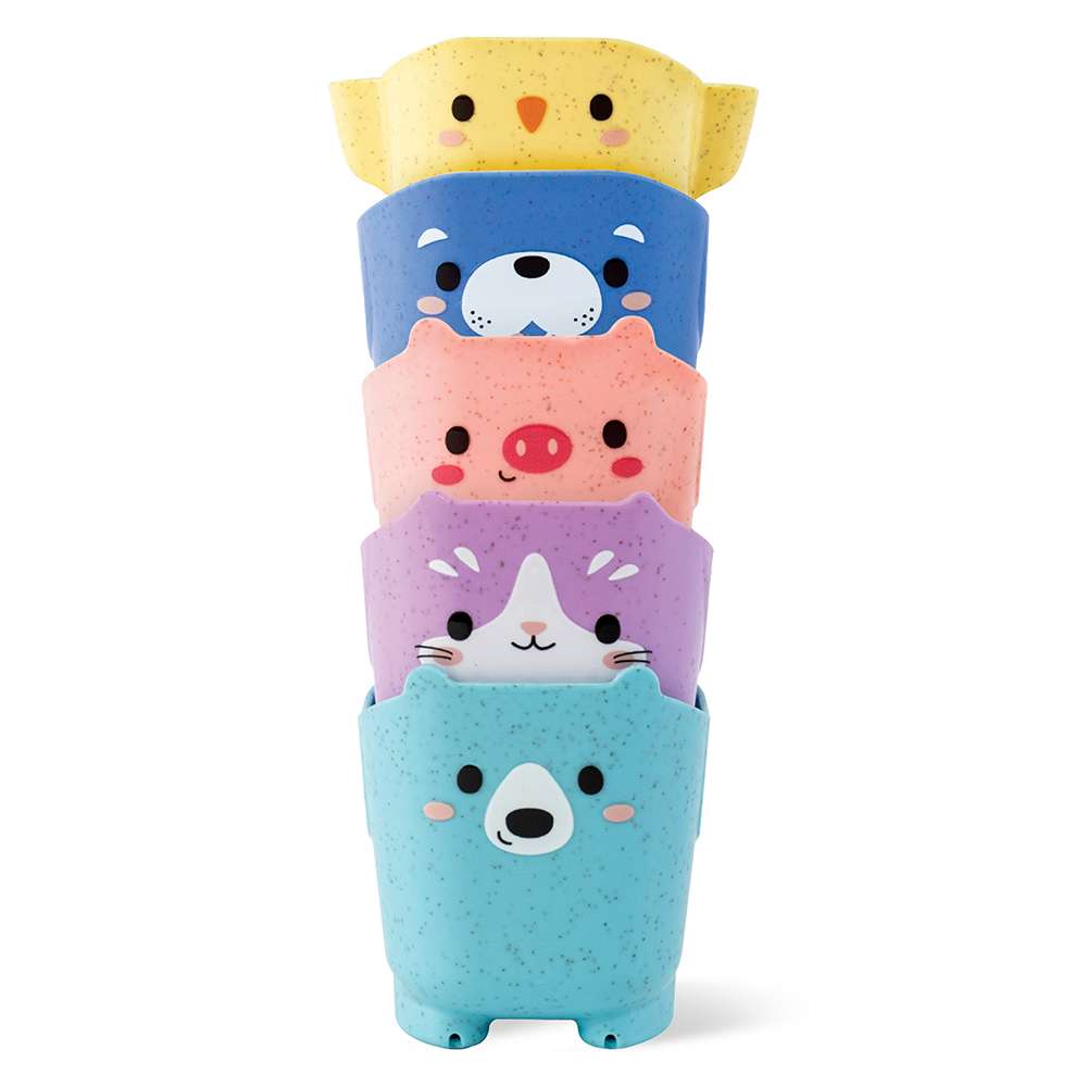 Pour & Play - Animal Cups - DAMAGED BOX