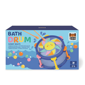 Tiger Tribe Bath Drum Sunny Beats - Musical Water Play Toy for Toddlers & Kids