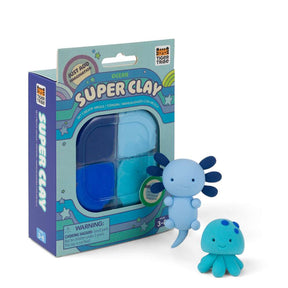 Tiger Tribe Super Clay - Fun Air Dry Modelling Clay for Kids