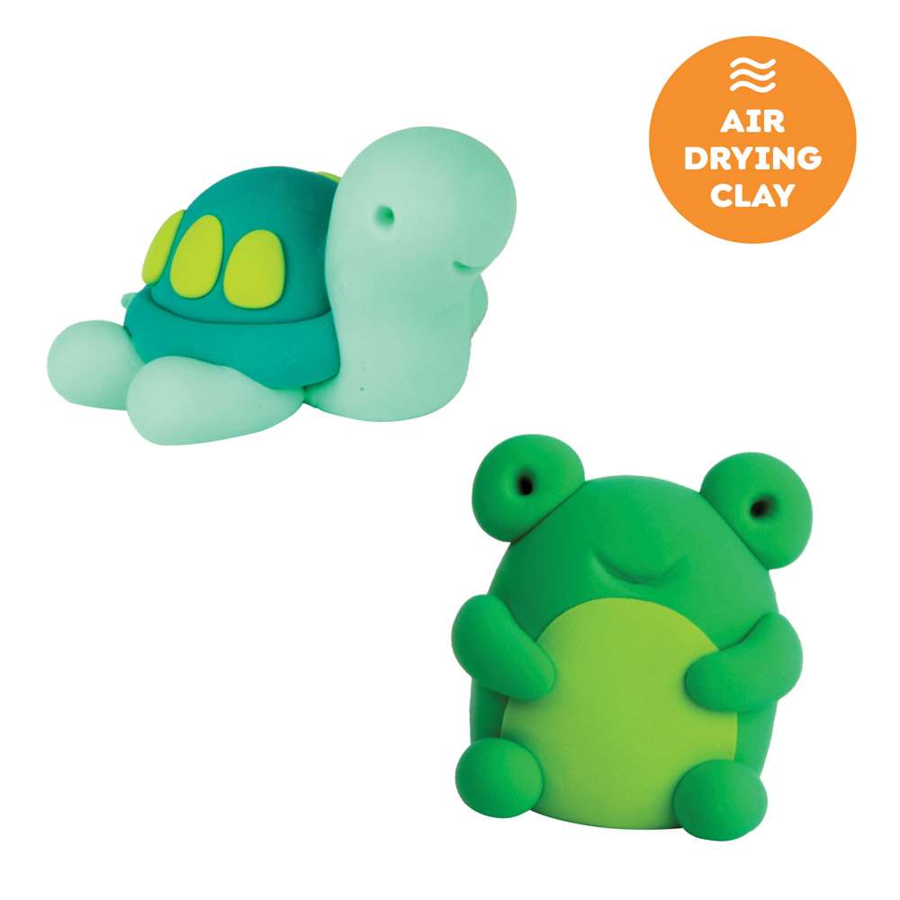 Tiger Tribe Super Clay - Fun Air Dry Modelling Clay for Kids