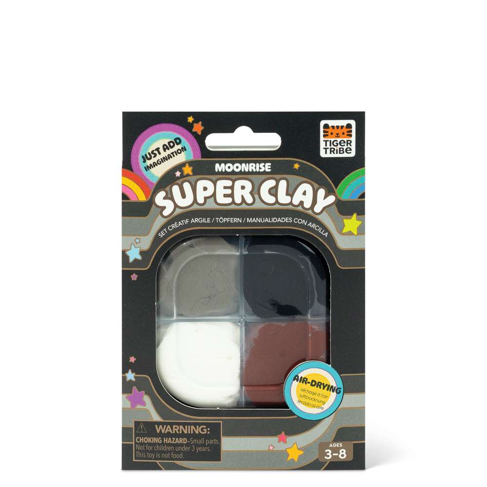 Tiger Tribe Super Clay - Fun Air Dry Modelling Clay for Kids