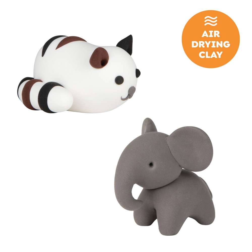 Tiger Tribe Super Clay - Fun Air Dry Modelling Clay for Kids