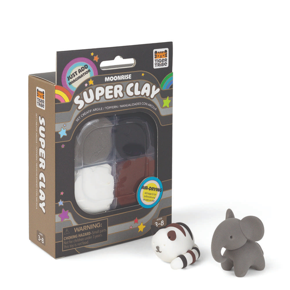 Tiger Tribe Super Clay - Fun Air Dry Modelling Clay for Kids