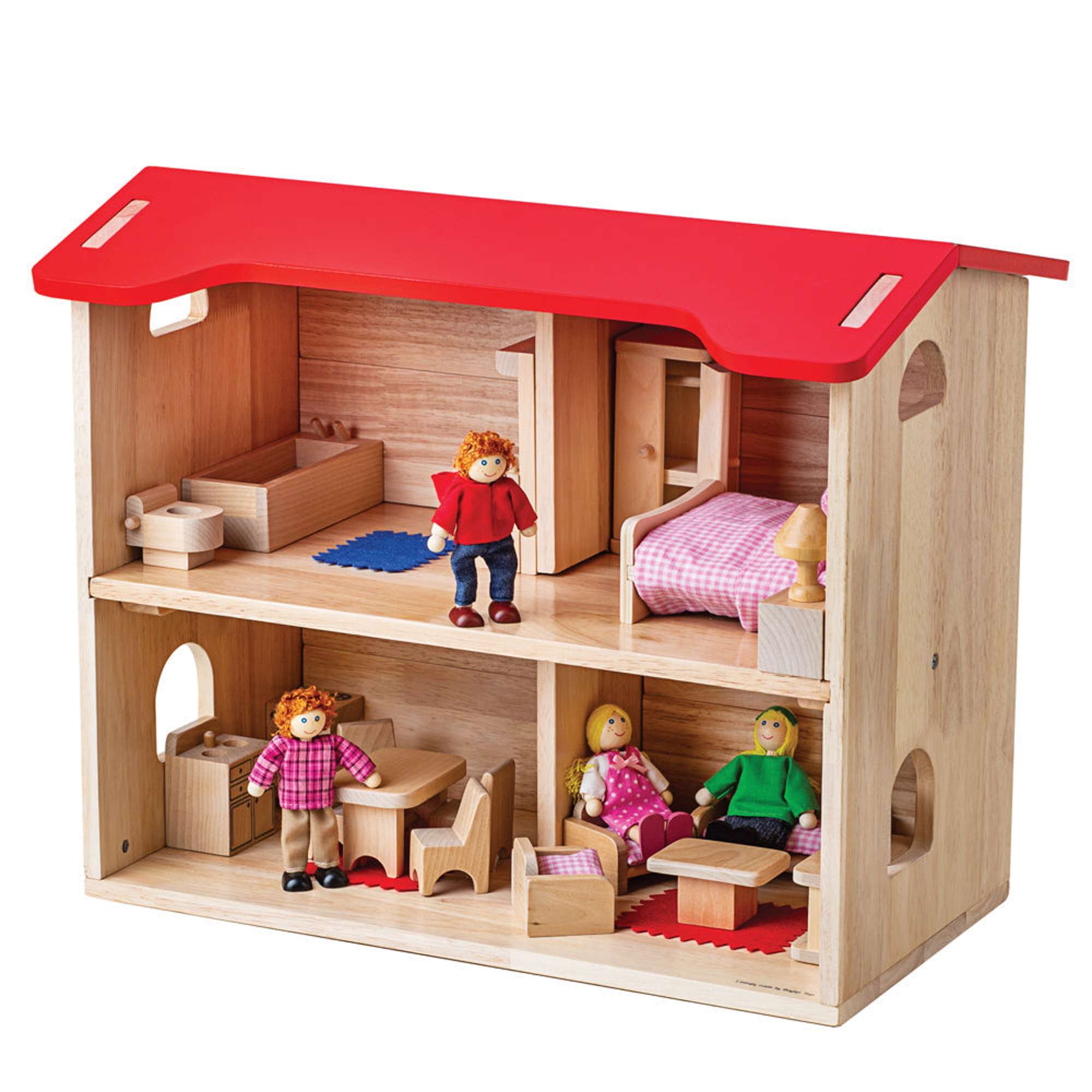 Wooden Dolls House Wooden Toys Bigjigs Toys