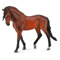 Andalusian Stallion Bright Bay 1:12 (Deluxe)