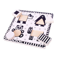 Animals Black and White Puzzle