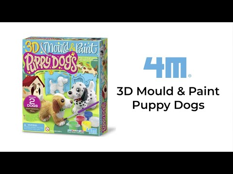 Mould & Paint - 3D Puppy Dogs