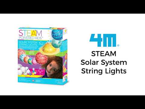 STEAM Powered Kids - Solar System String Lights