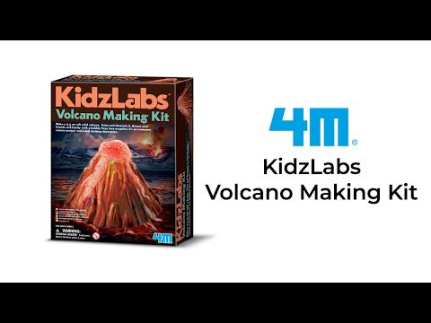 4M Kidz Labs Vulkanbausatz – Gips, Farbe, Pinsel – Selber Vulkan Bauen & Ausbrechen Lassen, Ab 8 Jahren 4M Kidz Labs Vulkanbausatz – Gips, Farbe, Pinsel – Selber Vulkan Bauen & Ausbrechen Lassen, Ab 8 Jahren