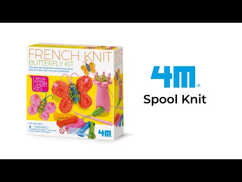Little Craft - French Knit Butterfly Kit
