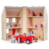 Folding Dolls House Set - DAMAGED BOX
