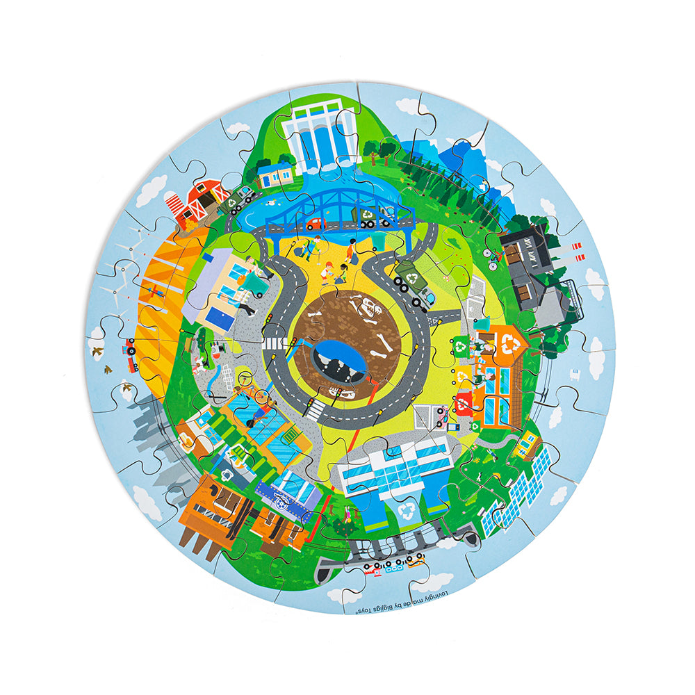 recycling-circular-floor-puzzle-50pc-35026-1