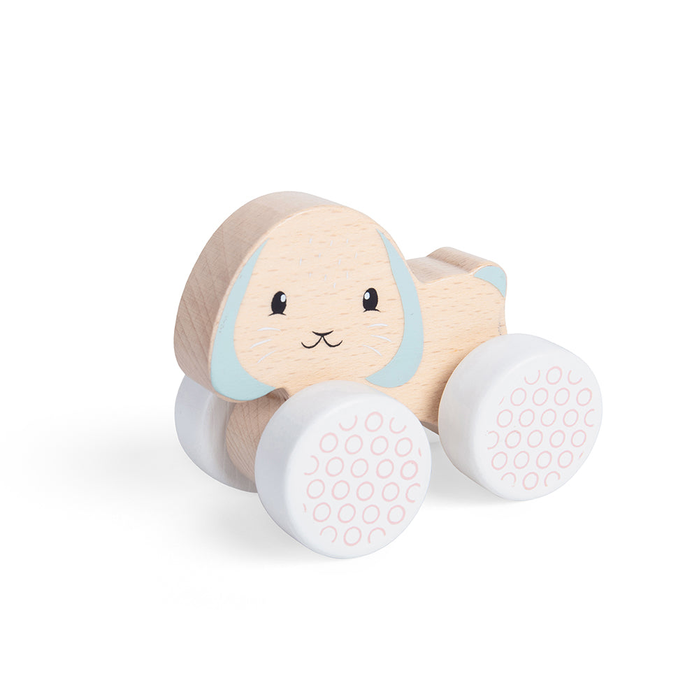 FSC® Certified Pull Along Bunny & Baby - DAMAGED BOX