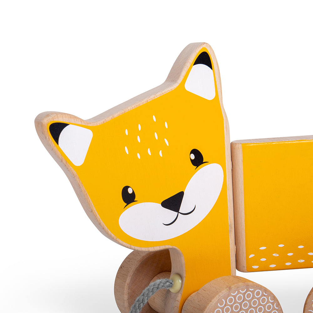 FSC® Certified Pull Along Fox - DAMAGED BOX