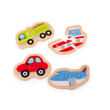 Two Piece Puzzles (Transport) - DAMAGED BOX