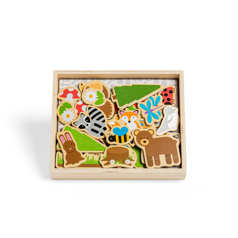 Woodland Magnets Activity Centres Bigjigs Toys
