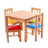 Wooden Chair (Yellow)