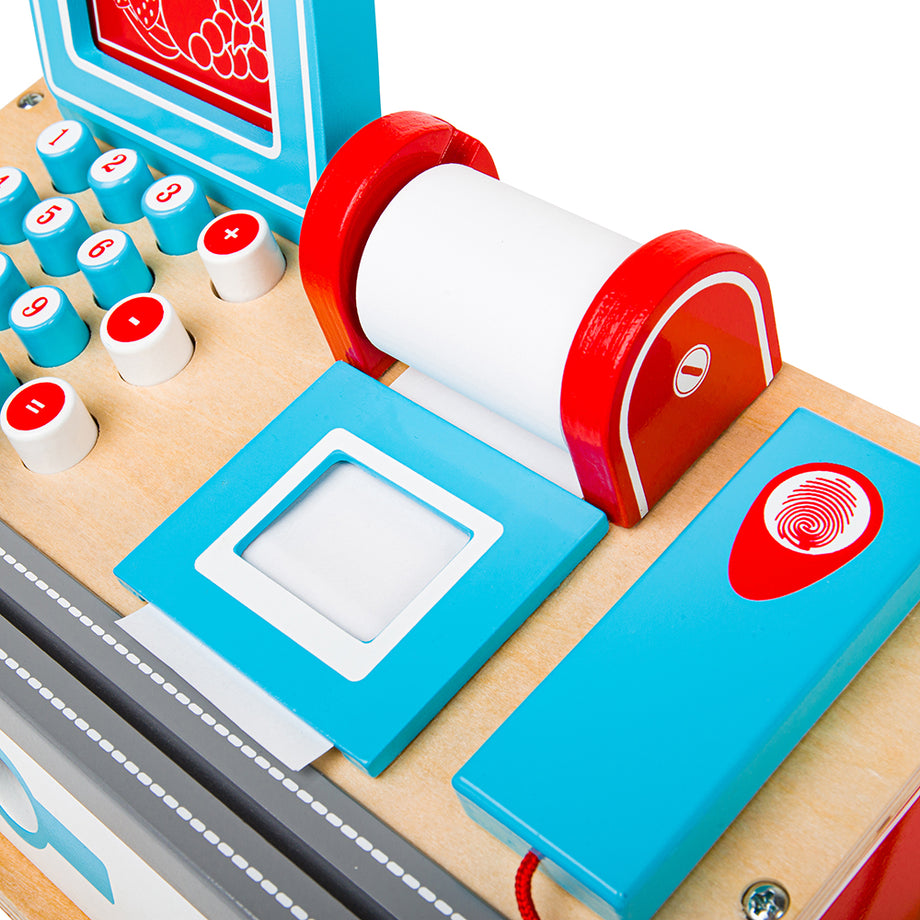 Wooden cheap till toy