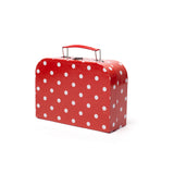 Red Polka Dot Porcelain Tea Set - Damaged Box